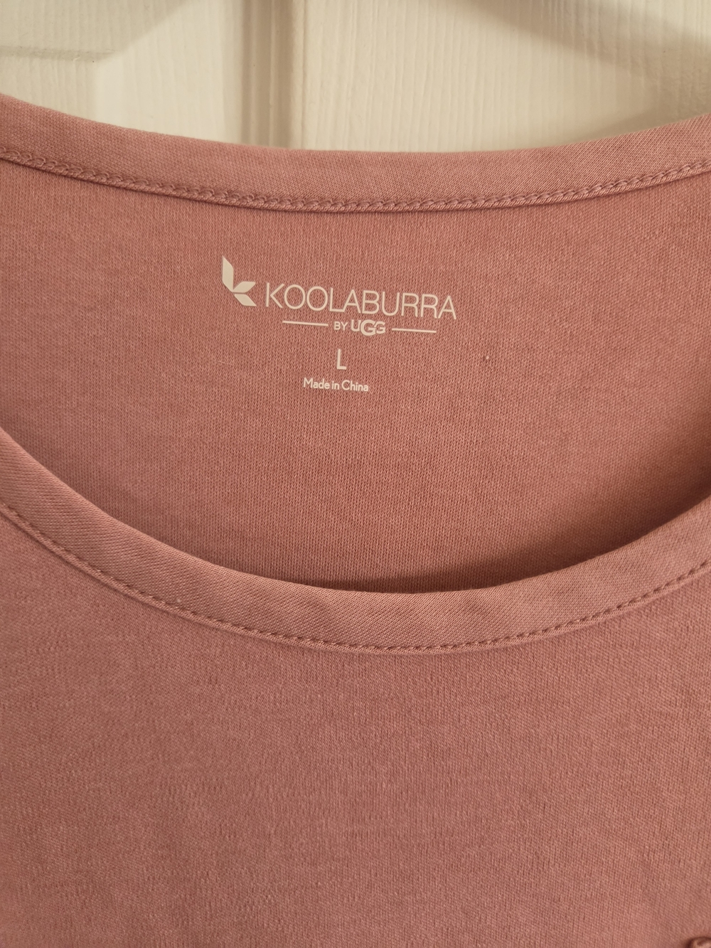 Koolaburra by UGG Women's Long Sleeve Tee in Dusty Rose size Large